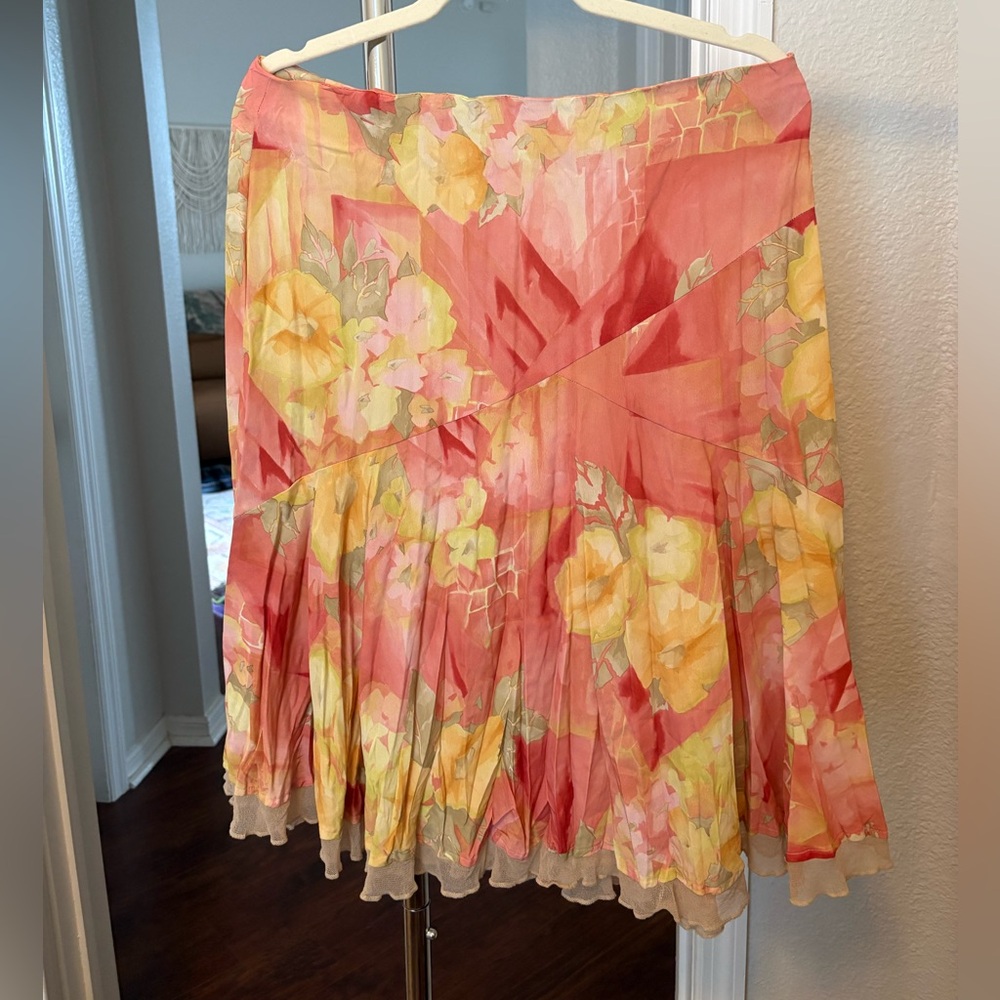 Floral skirt